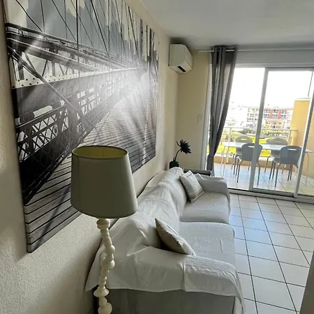 公寓 Vue Exceptionnelle T3, Clim, Piscine, Parking Prive 4grsud504 卡内