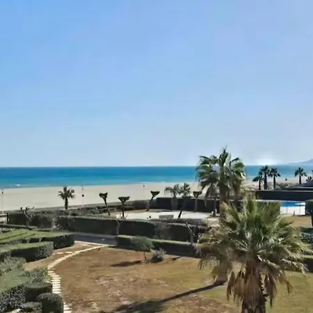 Vue Exceptionnelle T3, Clim, Piscine, Parking Privé 4grsud504 Canet-en-Roussillon