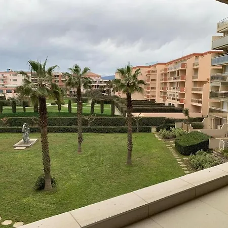Vue Exceptionnelle T3, Clim, Piscine, Parking Prive 4grsud504 * 卡内